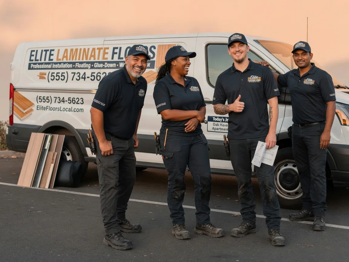 Laminate flooring installation company in Ellery, IL
